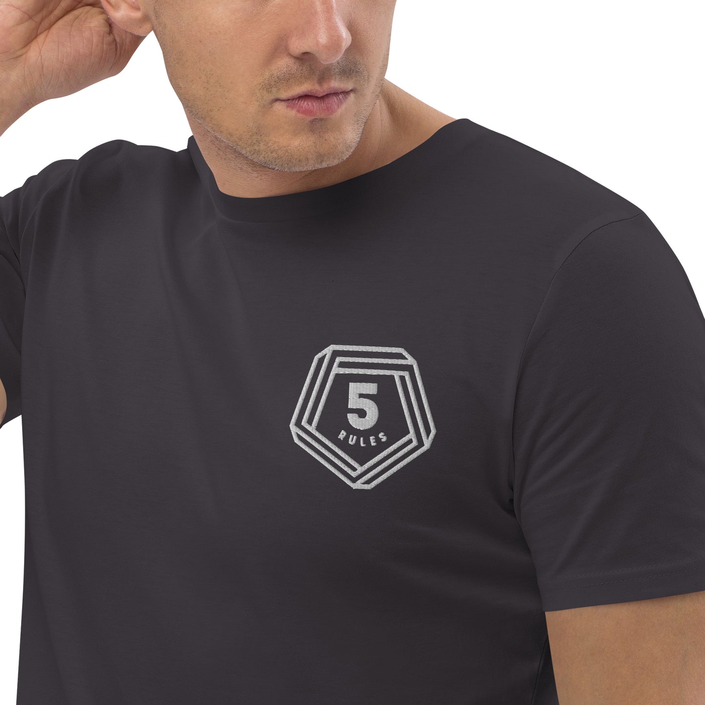 FIVE RULES Unisex organic t-shirt