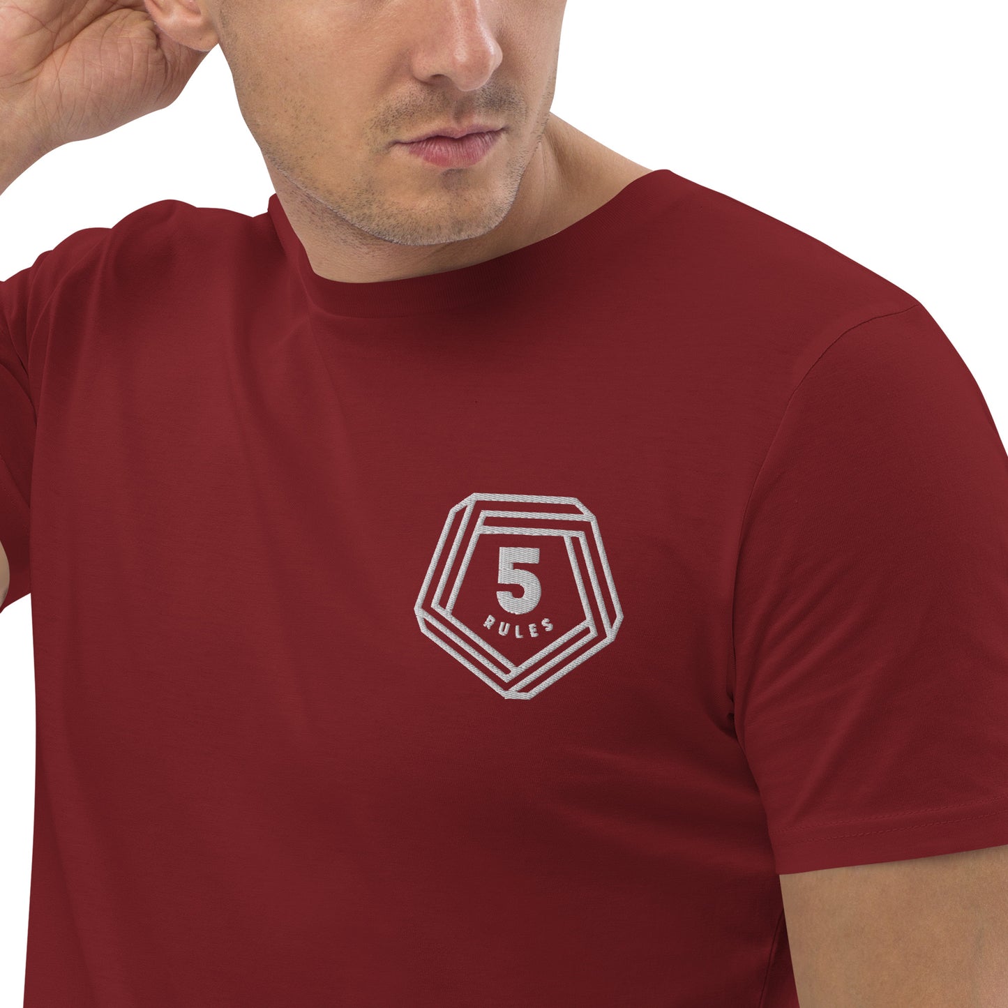 FIVE RULES Unisex organic t-shirt