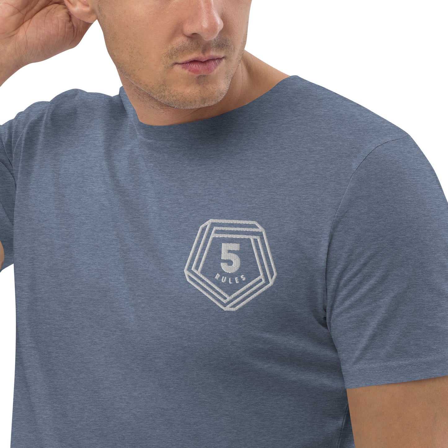 FIVE RULES Unisex organic t-shirt