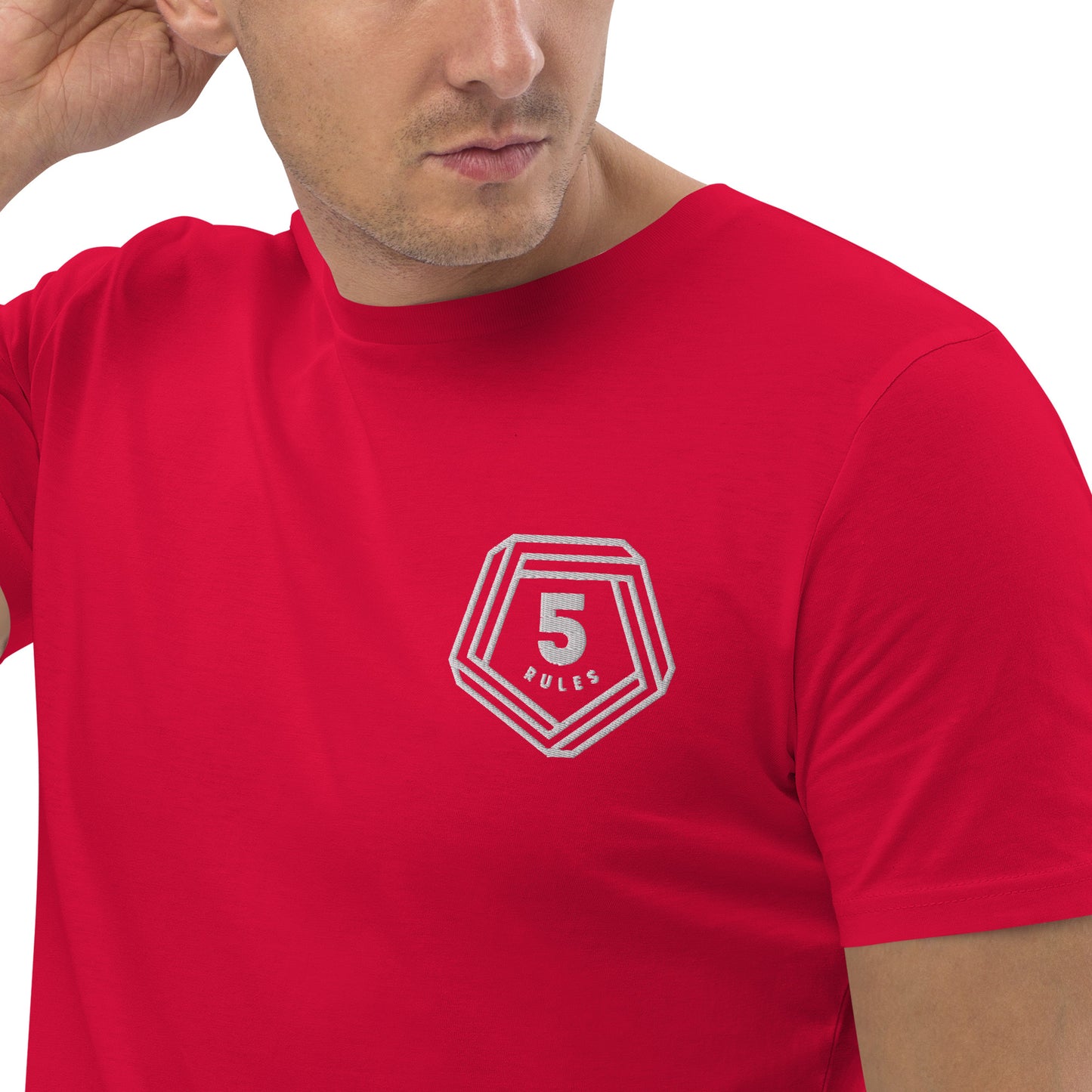 FIVE RULES Unisex organic t-shirt