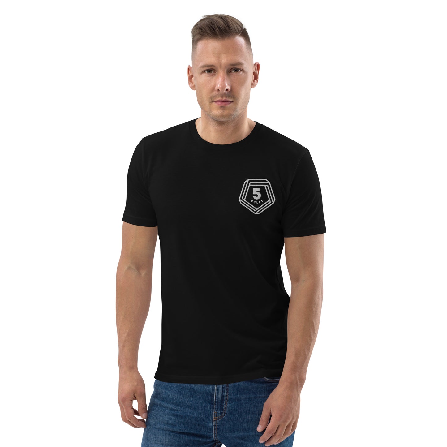 FIVE RULES Unisex organic  t-shirt