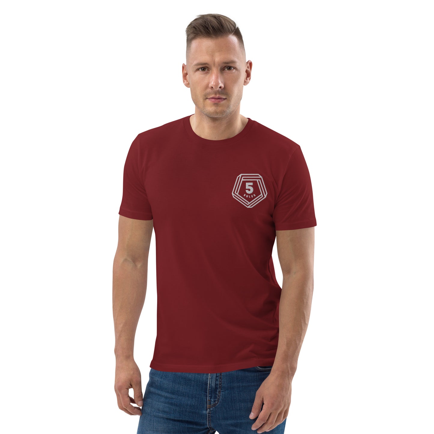 FIVE RULES Unisex organic  t-shirt