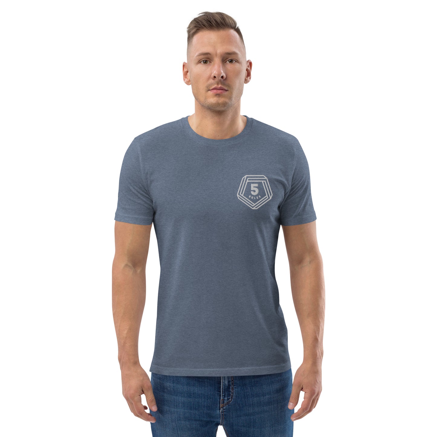 FIVE RULES Unisex organic  t-shirt