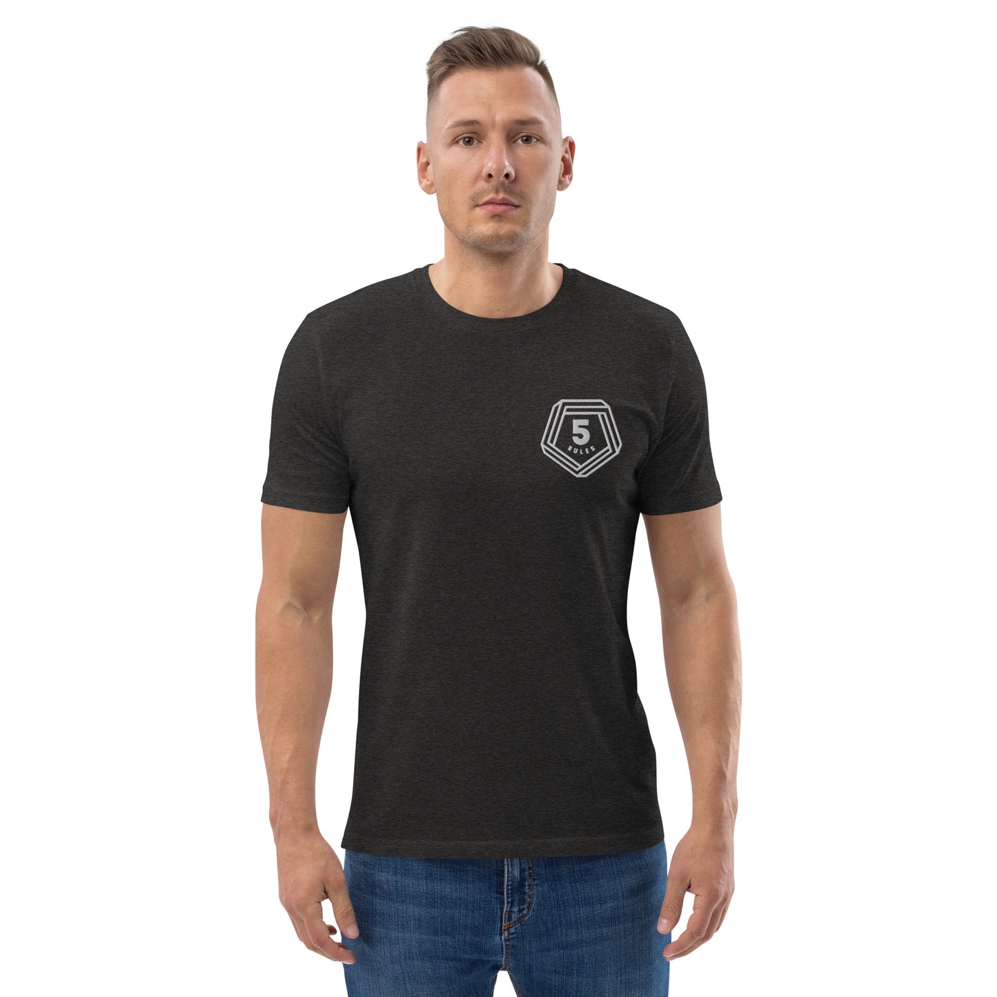 FIVE RULES Unisex organic  t-shirt