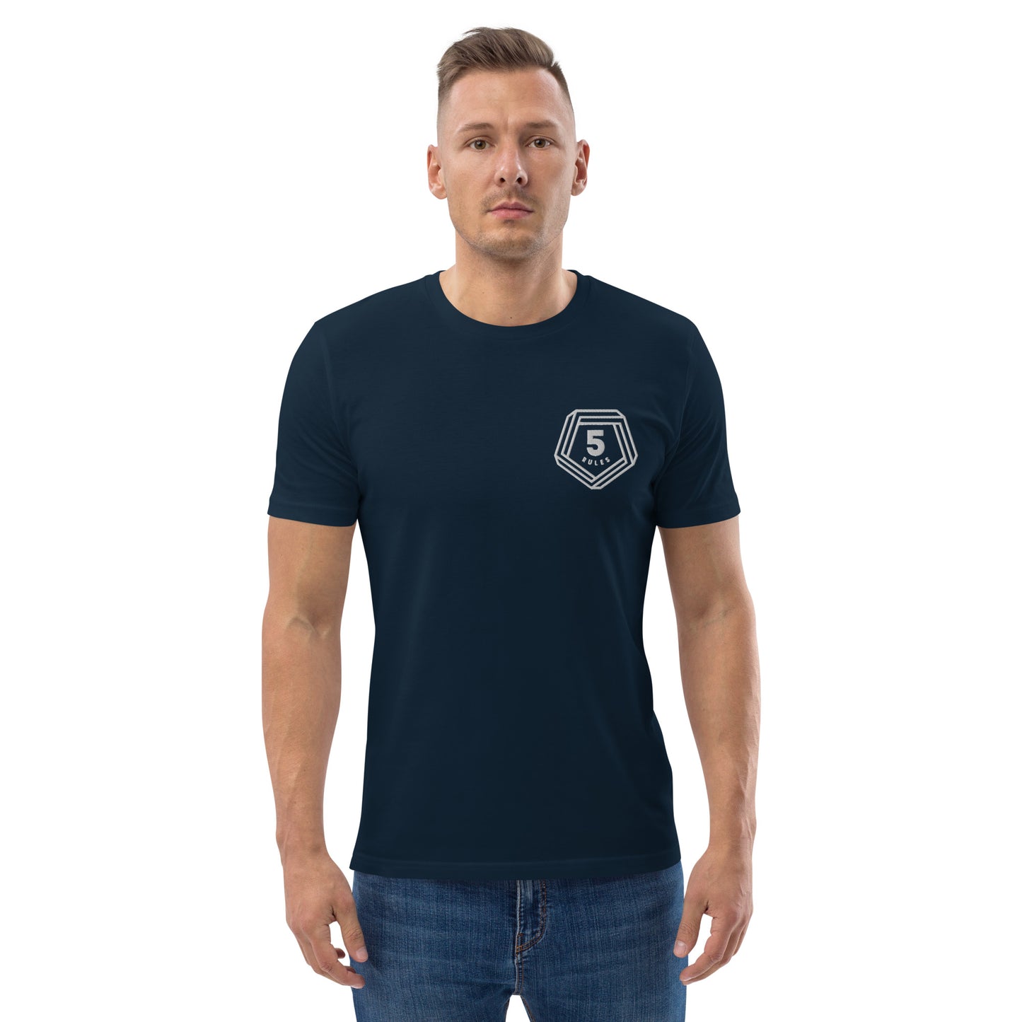 FIVE RULES Unisex organic  t-shirt