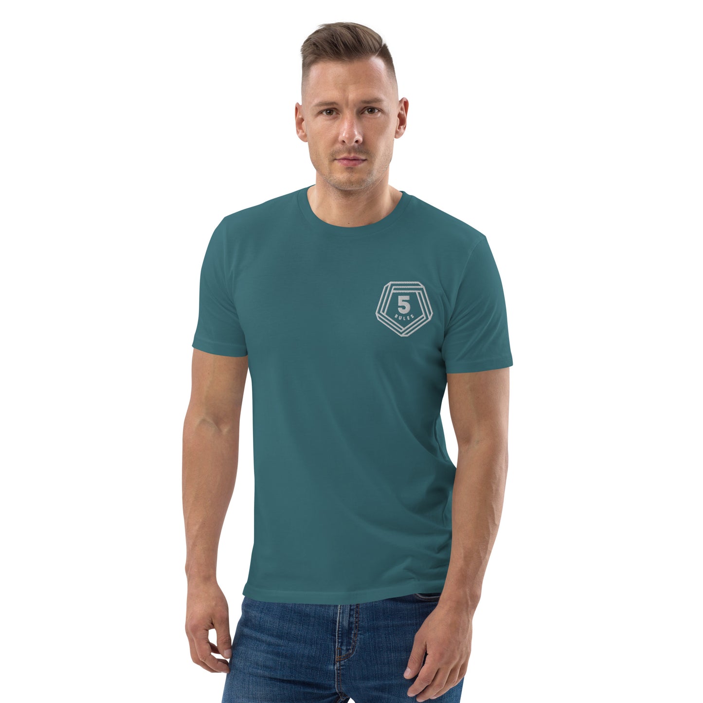 FIVE RULES Unisex organic  t-shirt