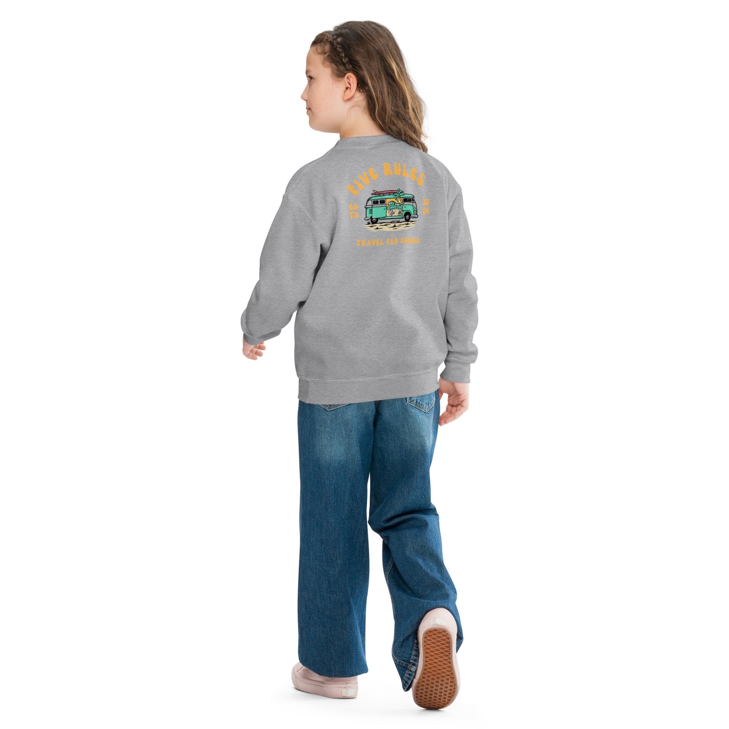 Youth unisex crewneck sweatshirt