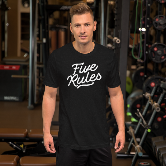 Five Rules Unisex t-shirt