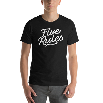 Five Rules Unisex t-shirt