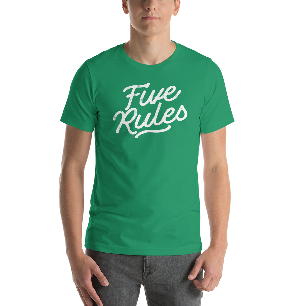 Five Rules Unisex t-shirt