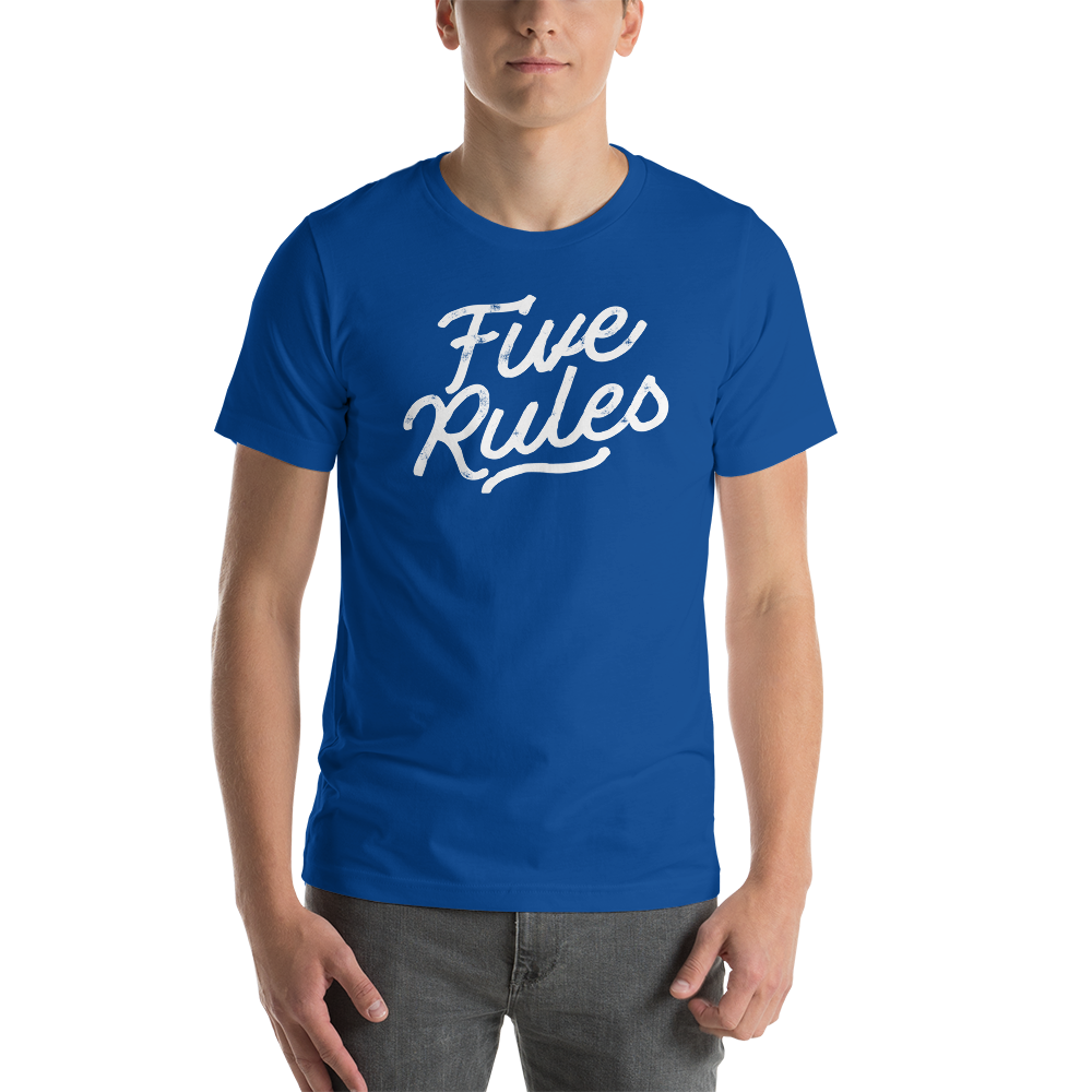 Five Rules Unisex t-shirt